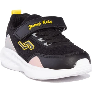 28110 Siyah Pembe Ortopedik Günlük Kız Çocuk Spor Ayakkabı