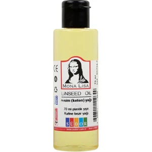 Keten Yağı 70ML 1 Adet Resim Yağı Monalisa Rafine Bezir Yağı Yağlı Boya Incelticisi Yağlı Boya Yardımcı Malzemesi