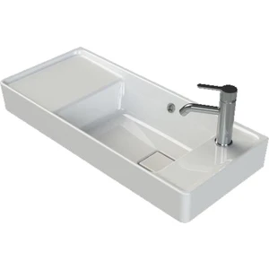 Seramik Cerastyle Sharp Mobilya Uyumlu Etajerli Lavabo 80 x 35 044700 U