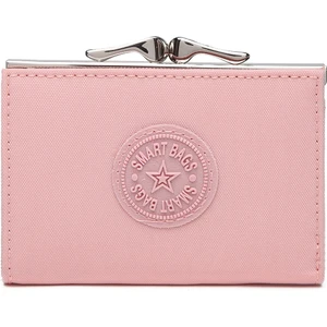 Smart Bags Mini Bozuk Paralık Cüzdan Kadın Çantası 3176 Pudra