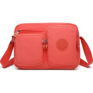 Smart Bags Postacı Kadın Çantası Krinkıl Kumaş 3180