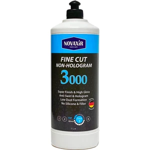 Fine Cut 3000 Ince Çizik Hare-Hologram Giderici Pasta, 1l, Silikon-Dolgu Içermez NVFC1L