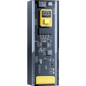 22.5W Pd 30000 Mah Transparan LED Göstergeli Powerbank