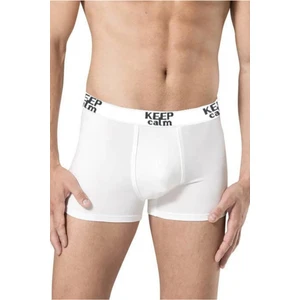 10 Adet,(Ekonomik Paket) Modal Rahat Erkek Boxer %47 Pamuk %47 Modal %6 Likra Beyaz
