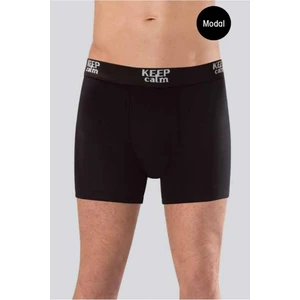 5 Adet, Modal Rahat Erkek Boxer %47 Pamuk %47 Modal %6 Likra Siyah