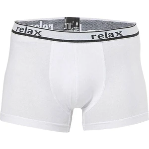 5 Adet, Erkek Boxer  %92 Pamuk, %8 Likra Beyaz