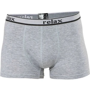 5 Adet, Erkek Boxer %92 Pamuk, %8 Likra Gri