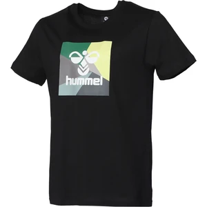 Hmlhans T-Shırt SS Siyah Erkek T-Shirt 911663-2001