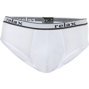 10 Adet, (Ekonomik Paket) Relax Pamuklu Erkek Slip Külot %92 Pamuk %8 Likra Beyaz