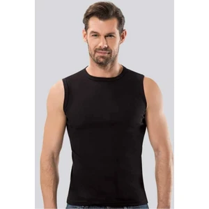 5 Adet, Erkek Ribana Sıfır Kol Sıfır Yaka Atlet  %100 Cotton (Ribana) Siyah