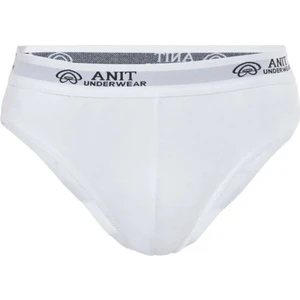 10 Adet, (Ekonomik Paket) Erkek Kemerli  Slip Külot %100 Pamuk (Ribana ) Beyaz