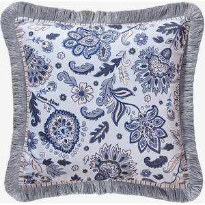Chiara Alessi Lily Bej Kadife Dekoratif Yastık 45X45 Cm