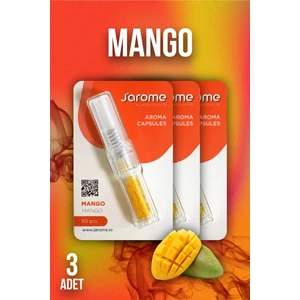 3 Adet -  Mentol Topu  Mango Aroma Kapsülleri - Fransız