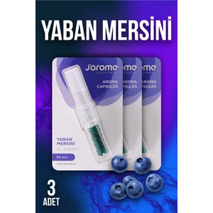 3 Adet  Mentol Topu - Yaban Mersini Aroma Kapsülleri - Fransız