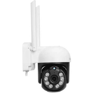 PTZ01 Siyah/Beyaz 2 MP Lens 3.6mm Hareket algılamalı Smart PTZ Dome TF Kart Wifi IP Kamera Tuya Destekli