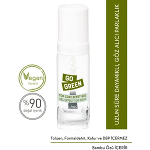 Yves Rocher Vegan Tırnak Parlatıcısı 5 ml Hızla Kuruyan Bambu ve E Vitamini İçerir