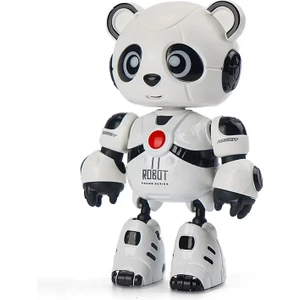 Interaktif Kılavuzlu Akıllı Konuşan Sesli ve Müzikli Panda Robot