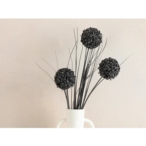 English Home Grass Bush Plastik Tek Dal Yapay Çıçek 63 cm Siyah