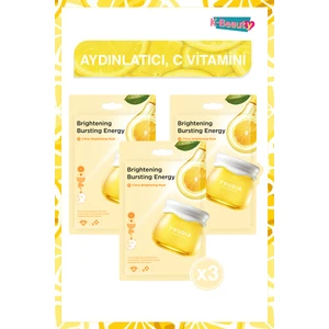Citrus Aydınlatıcı Yüz Maskesi 3 Adet