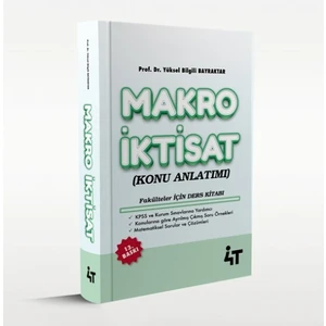 4T MAKRO İKTİSAT KONU ANLATIMI (13. BASKI)
