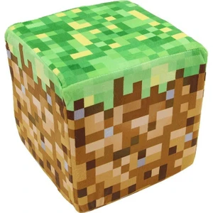 Minecraft Çim Blok Küp Yastık Minder Peluş Oyuncak 10CM