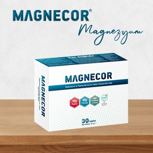 Magnecor Magnezyum ve Vitamin B6 Içeren Tablet Takviye Edici Gıda