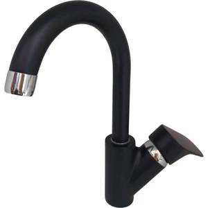 Fia Mat Siyah Kuğu Lavabo Bataryası 103508965