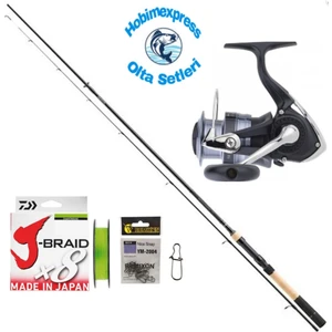 Megaforce Jigger 2.2m 1-9 gr 2 P Lrf Olta Kamışı – Daiwa Rx 2000 Bı Olta Makinesi Lrf Seti