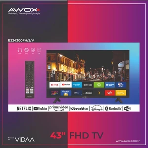 B224300 43" 109 Ekran Uydu Alıcılı Full HD Smart LED TV