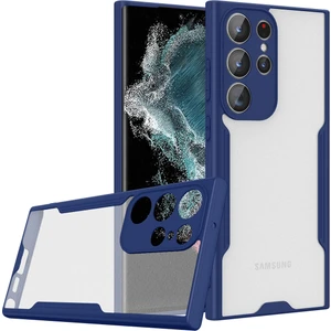 Samsung Galaxy S23 Ultra Kılıf Kamera Korumalı Arkası Mat Parfe Silikon