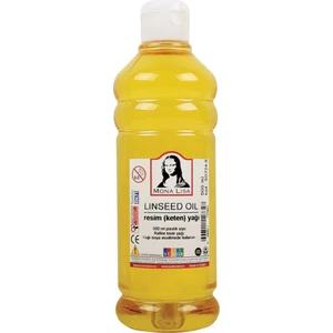 Keten Yağı 500 ml 1 Adet Resim Yağı Monalisa Rafine Bezir Yağı Yağlı Boya Incelticisi Yağlı Boya Yardımcı Malzemesi