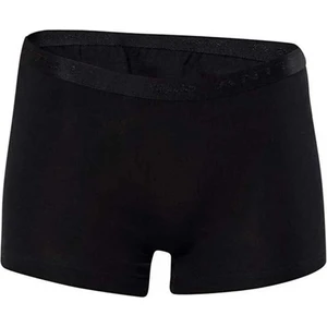 5 Adet, Likralı Kadın Boxer %92 Pamuk, %8 Elastan Siyah