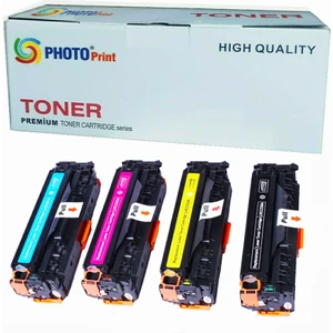 Photo Print Hp Color Laserjet CM2320FXI 305A CC530A/CC531A/CC532A/CC533A Ithal 4 Renk Muadil Toner Seti Chipli 3.500 Sayfa
