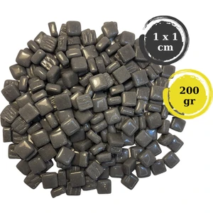Zen Mozaik Sanatsal Mozaik Çalışmalarınız Için 1 cm Cam Mozaik Taşı - 10X10 mm - Kırmızı