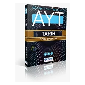Yanıt Yayınları  AYT Baştan Sona Tarih Soru Bankası