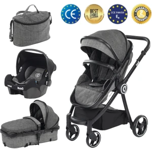 Gator Travel Sistem Bebek Arabası Black