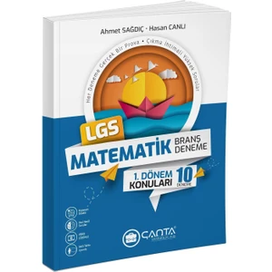 Çanta Yayınları 8. Sınıf Matematik 1. Dönem LGS Branş Deneme