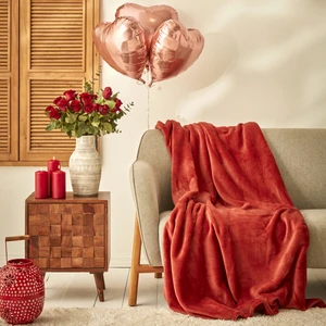 Karaca Home Fiona Welsoft Tv Battaniyesi Kiremit