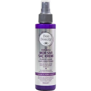 Bee Beauty Uv Korumalı Mor Sıvı Saç Kremi Turunculaşma Karşıtı 150 ml