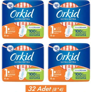 Ultra Ekstra Tekli Normal 8*4(32 Adet)