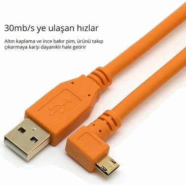 Markofist MF-DK40 Micro USB Kamera Aktarım Kablosu 5m Fiyatı, 5.0