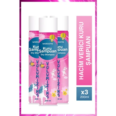 Watsons Hacim Verici Kuru Şampuan 200 ml 3