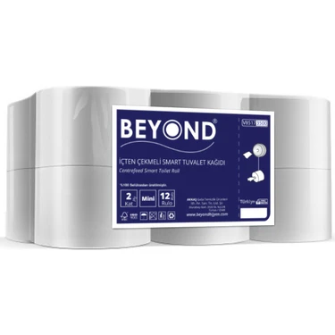 Beyond Mini Cimri Içten Çekmeli Tuvalet Kağıdı 12