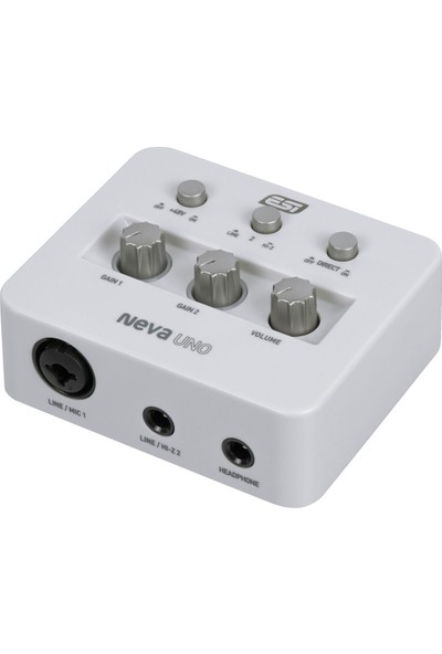 Esı Audio Neva Uno | 2-Giriş/2-Çıkış 24BIT/192KHZ Usb-C Ses Kartı (Windows|mac|ios Uyumlu)