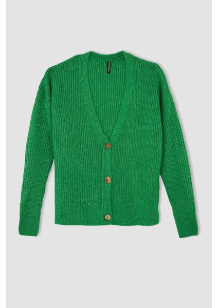 Regular Fit V Yaka Selanik Kumaş HIRKA R1262AZ22WN