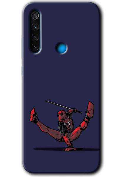 Xiaomi Redmi Note 8 Kılıf Hd Desen Baskılı Arka Kapak - Deadpool 6