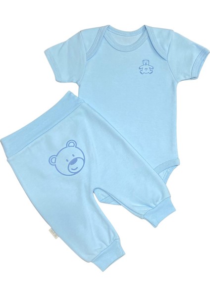 2'li Penye Bebek Takım Kısa Kollu Ayı10 fiyatları