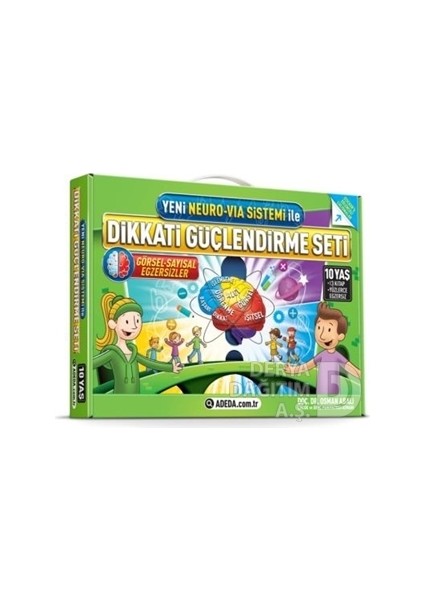 Adeda / Dikkat Güçlendirme Seti 10 Yaş Yeni Neuro