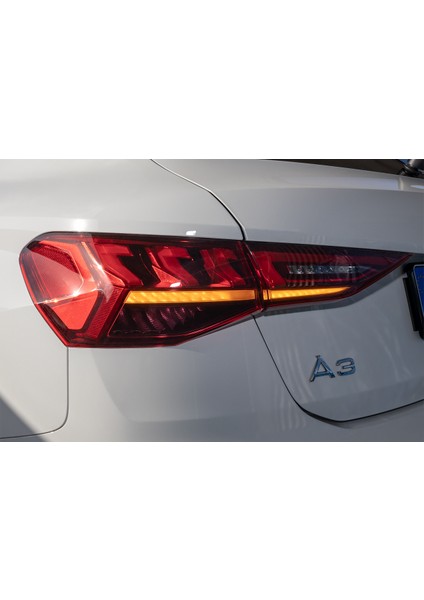 Audi A3 8y 2020+ Stop Çerçeve Sticker Kaplama