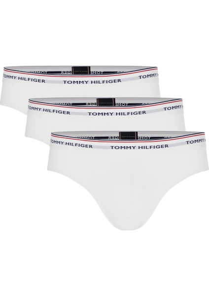 Tommy Hilfiger Beyaz Erkek Slip 1U87903766100